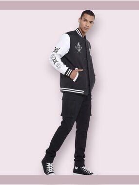Hot Topic Metallica Icon Varsity Jacket